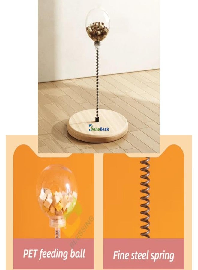 BohoBark Fun Cat Tumbler Toy Cat Feeder Ball Pet Interactive Play Toy Cat Food Dispenser cat Tumbler Toy Large cat Tumbler Toy - Image 5